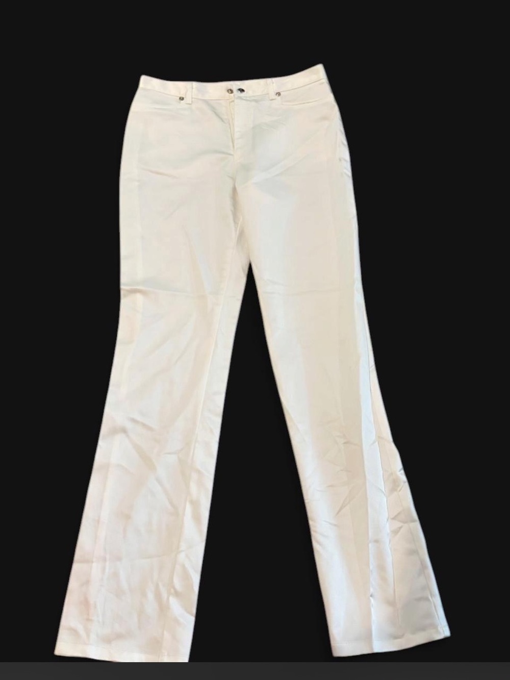 Y2K  Women’s White Flared Dress Pants fY2K